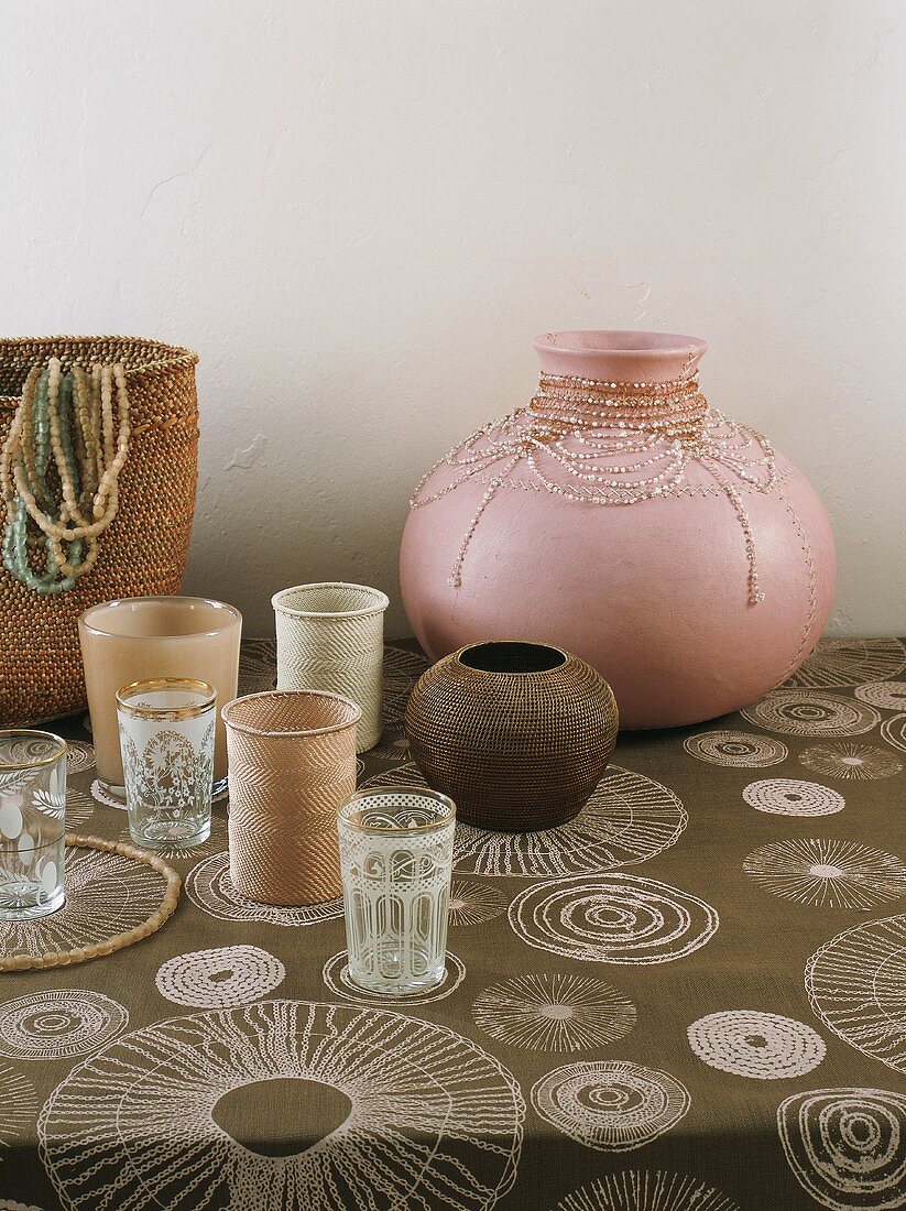 Various ornamental vases & vessels