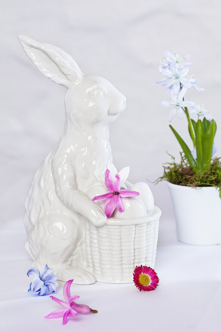 A decorative rabbit
