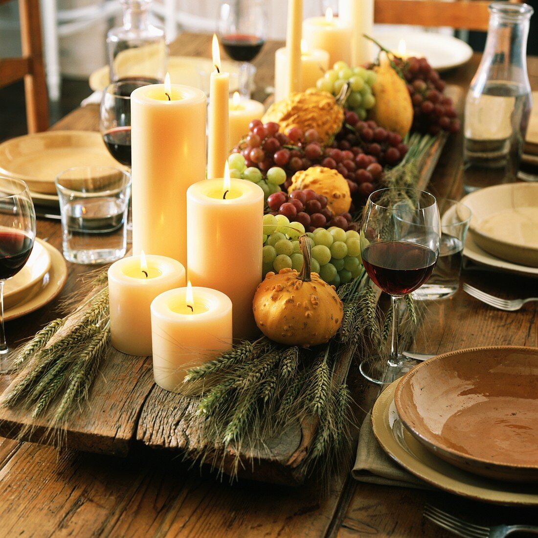 Table decoration for Thanksgiving