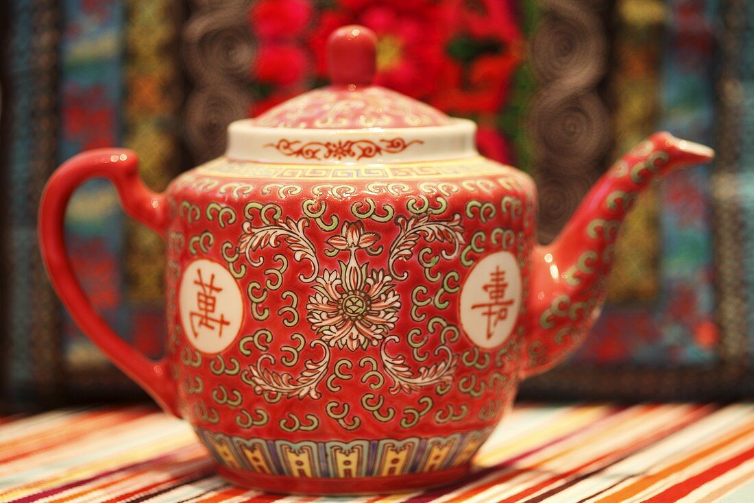Eine chinesische Teekanne