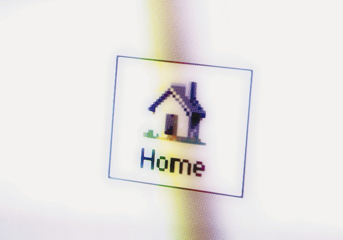 A 'Home' sign