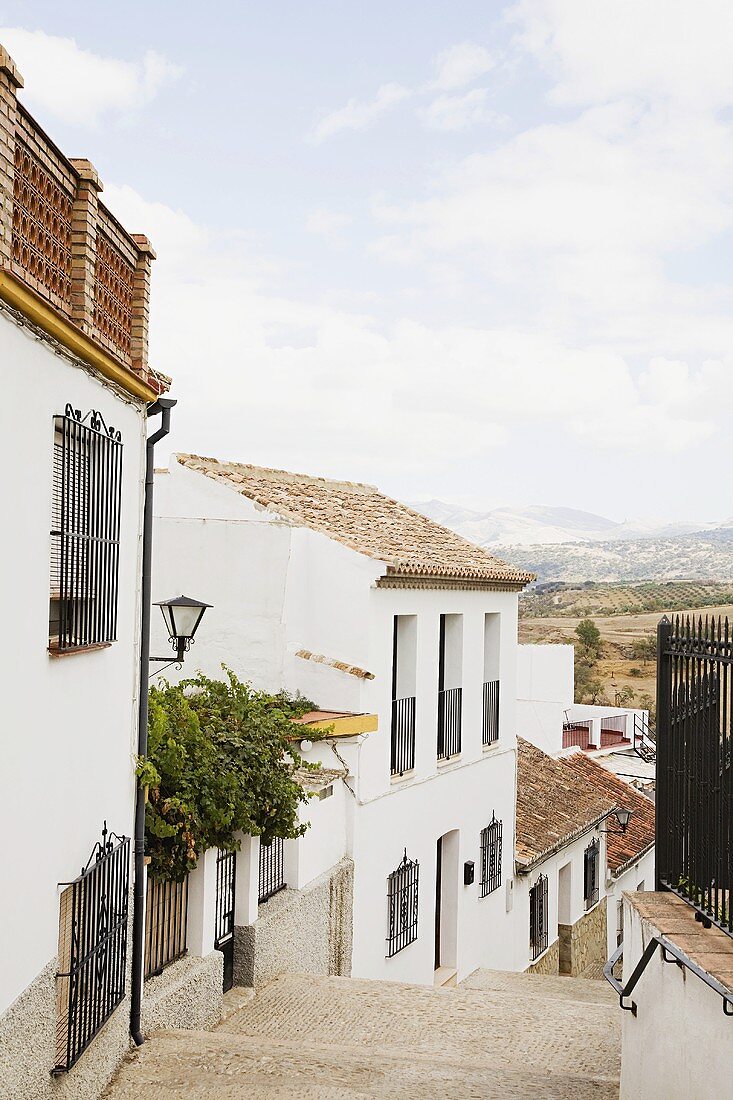 Frigiliana, a mountain village in the province of Malaga, Spain