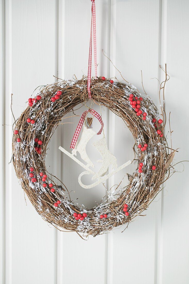 Christmas door wreath