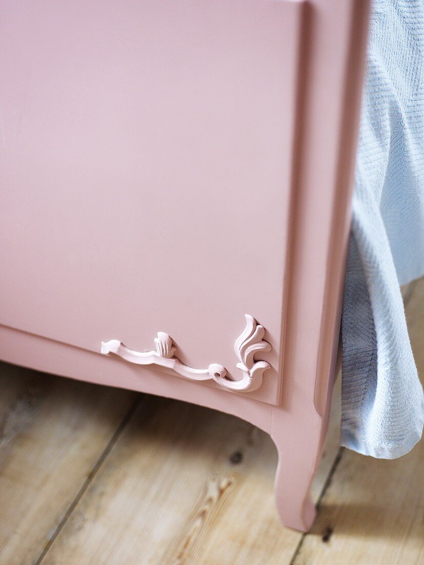 Pink bed (detail)