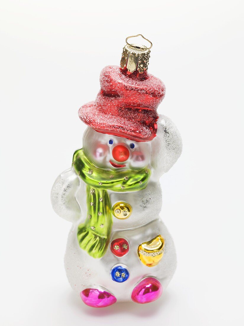 Christmas tree ornament (snowman)