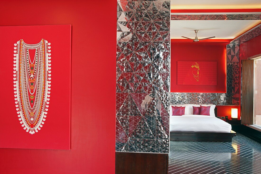 Devi Ratn Hotel - Rotes Zimmer