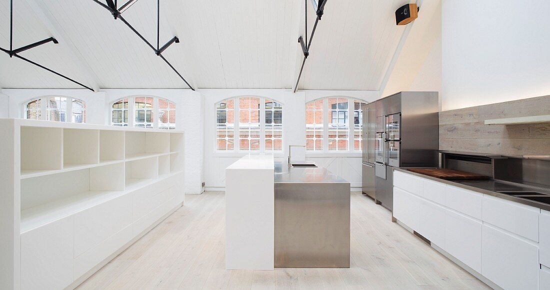 Küche im Appartementhaus Hat And Beaver Building, London, England