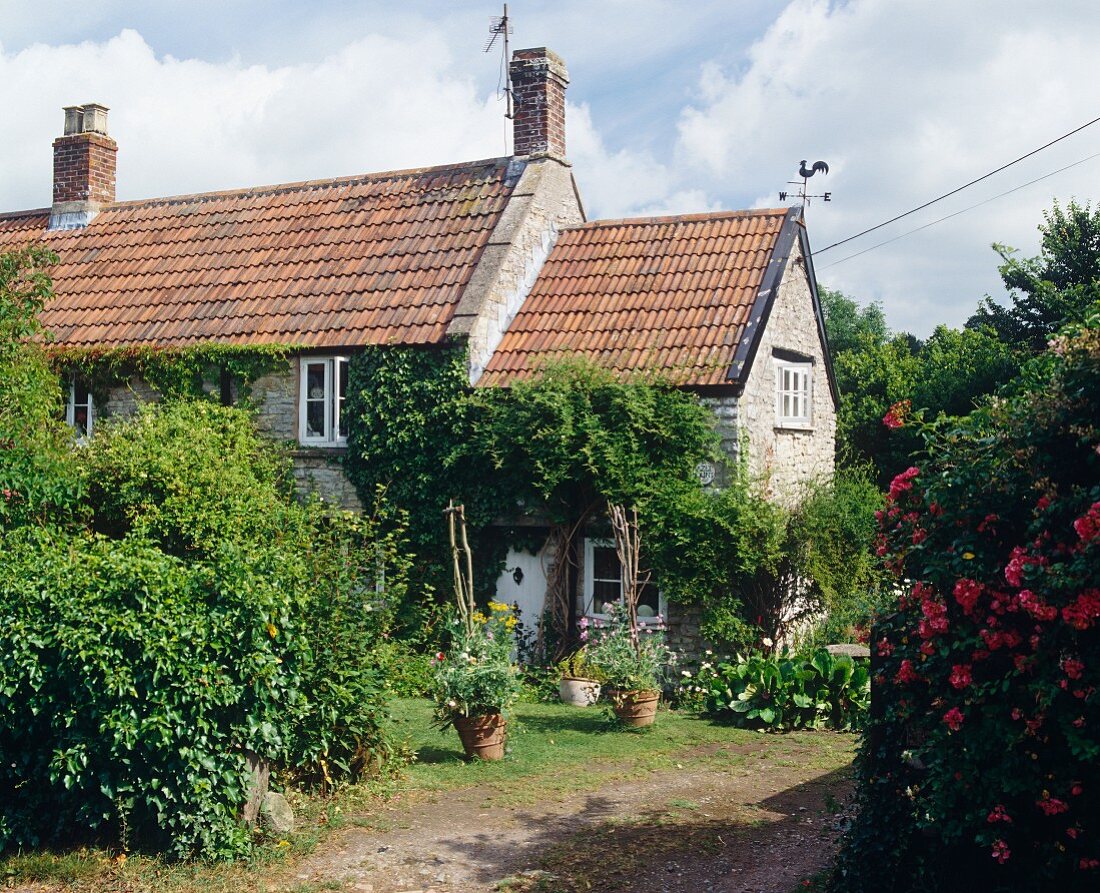 Landhaus mit Garten