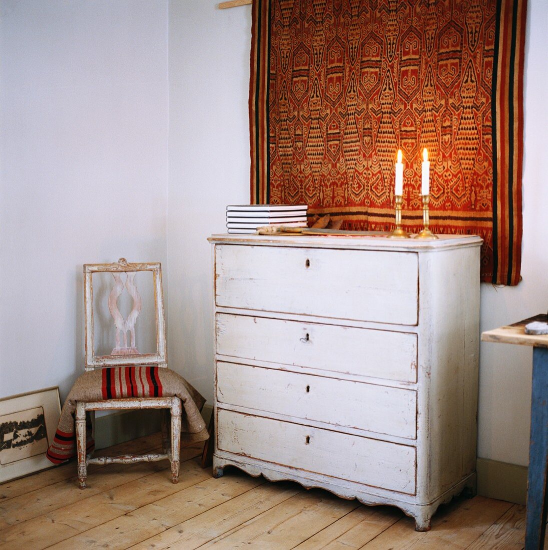 An old chest of drawers, Sweden