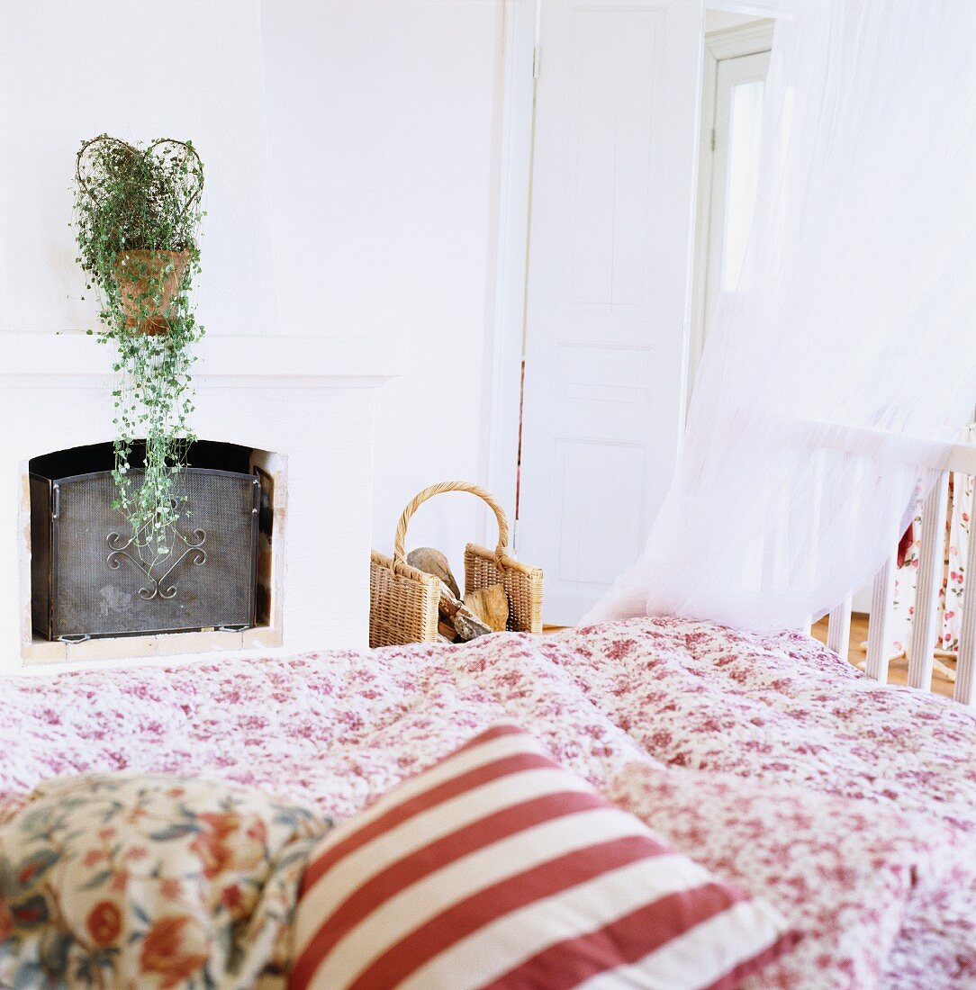 A bedroom, Sweden.
