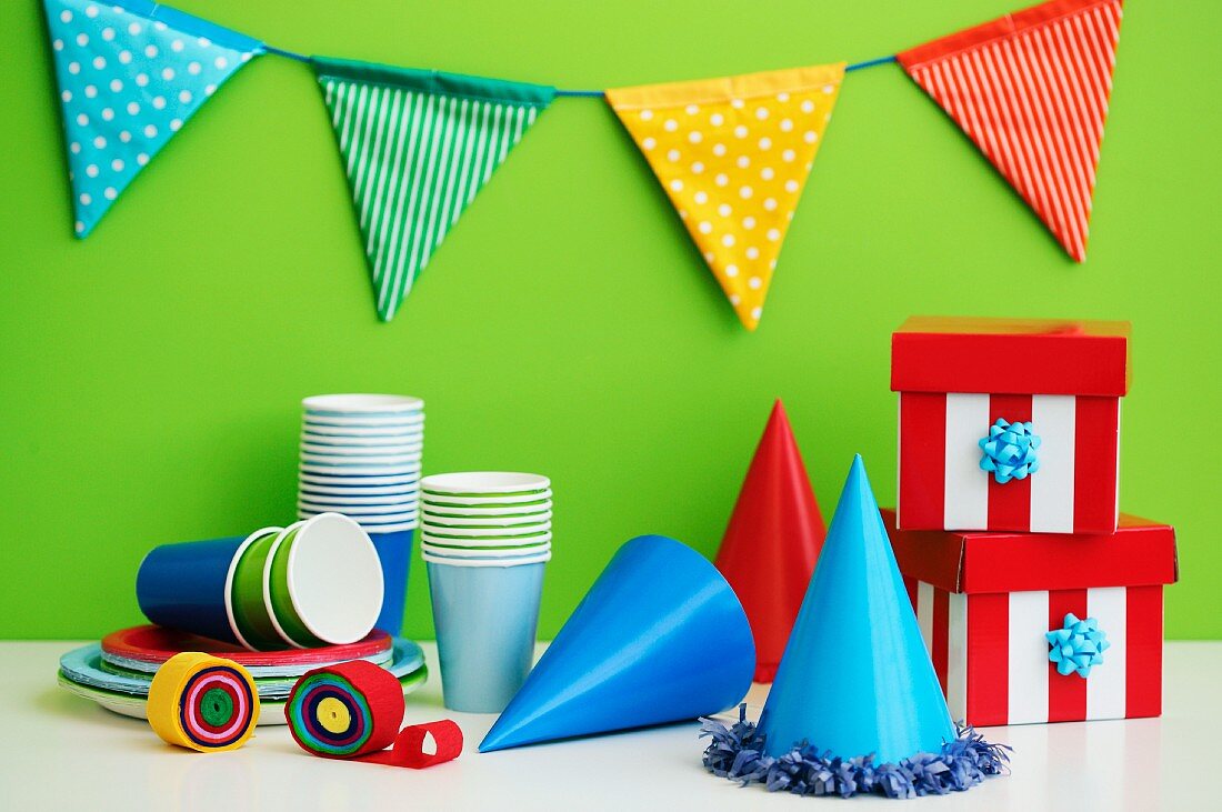 Materials for a children’s' party