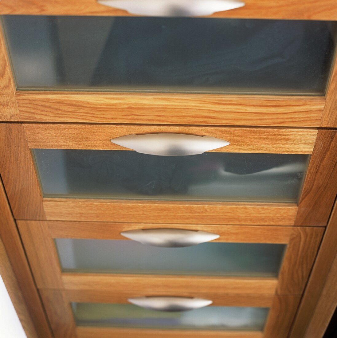 Glazed drawers (detail)