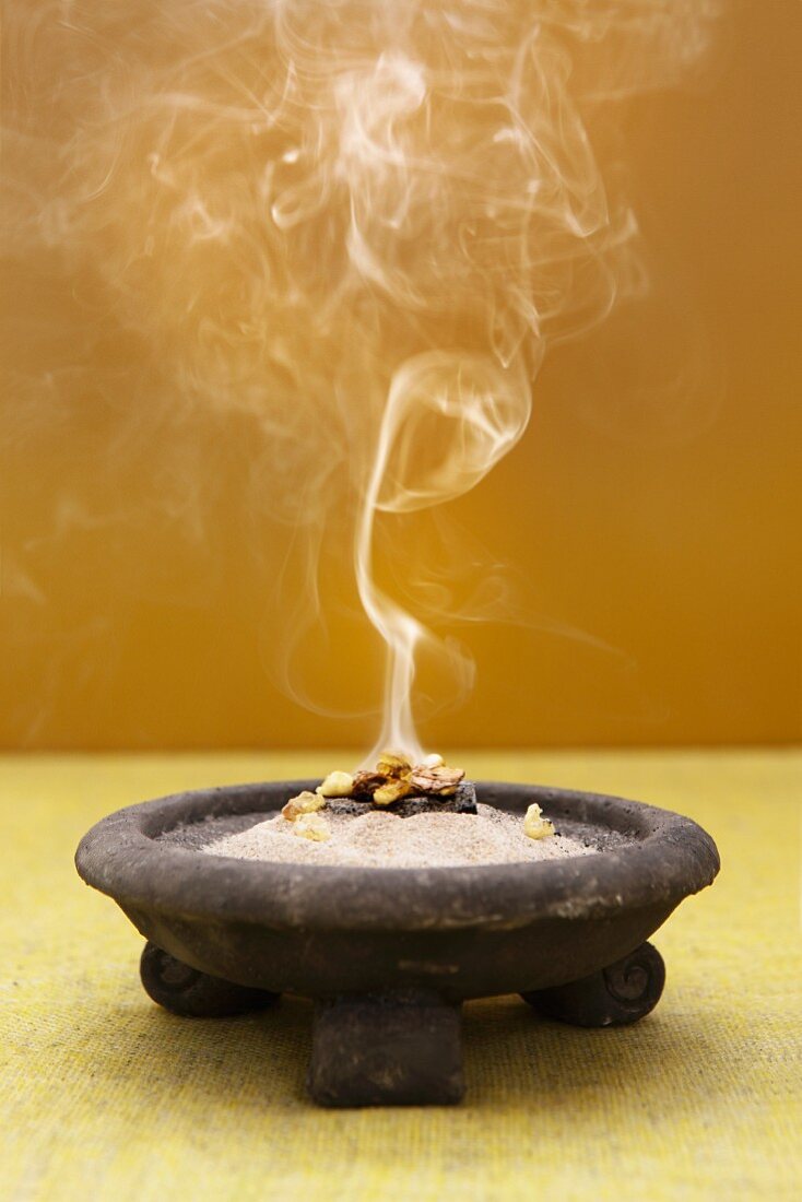 Smoking incense