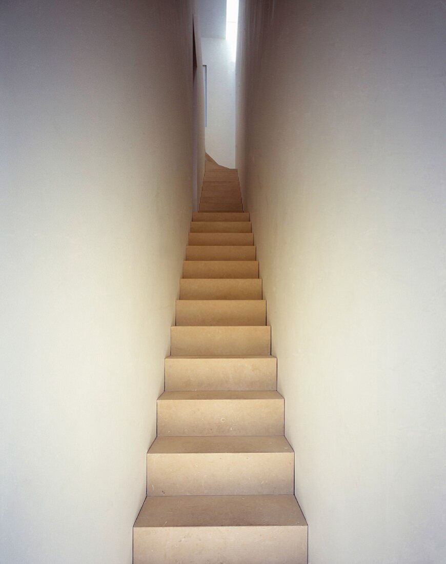 Narrow stairwell