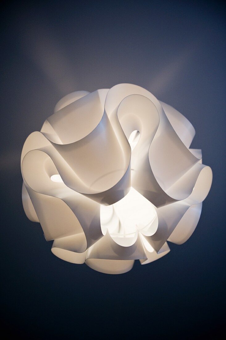 Eine Designer-Lampe