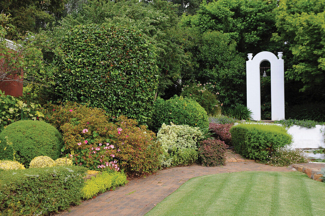 Bell in garden