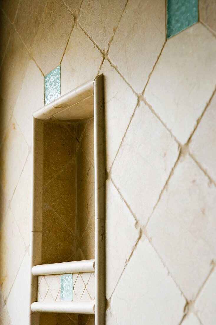 Detail of Tile in Bathroom