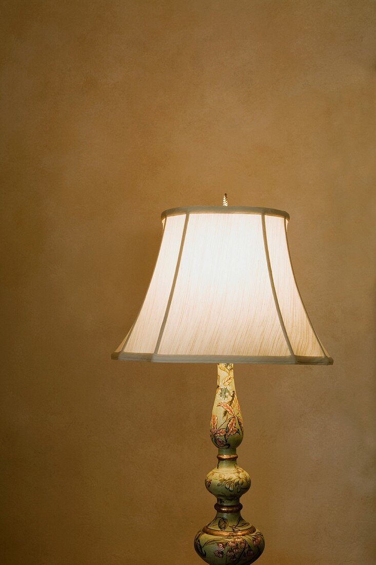 Decorative Painted Lamp