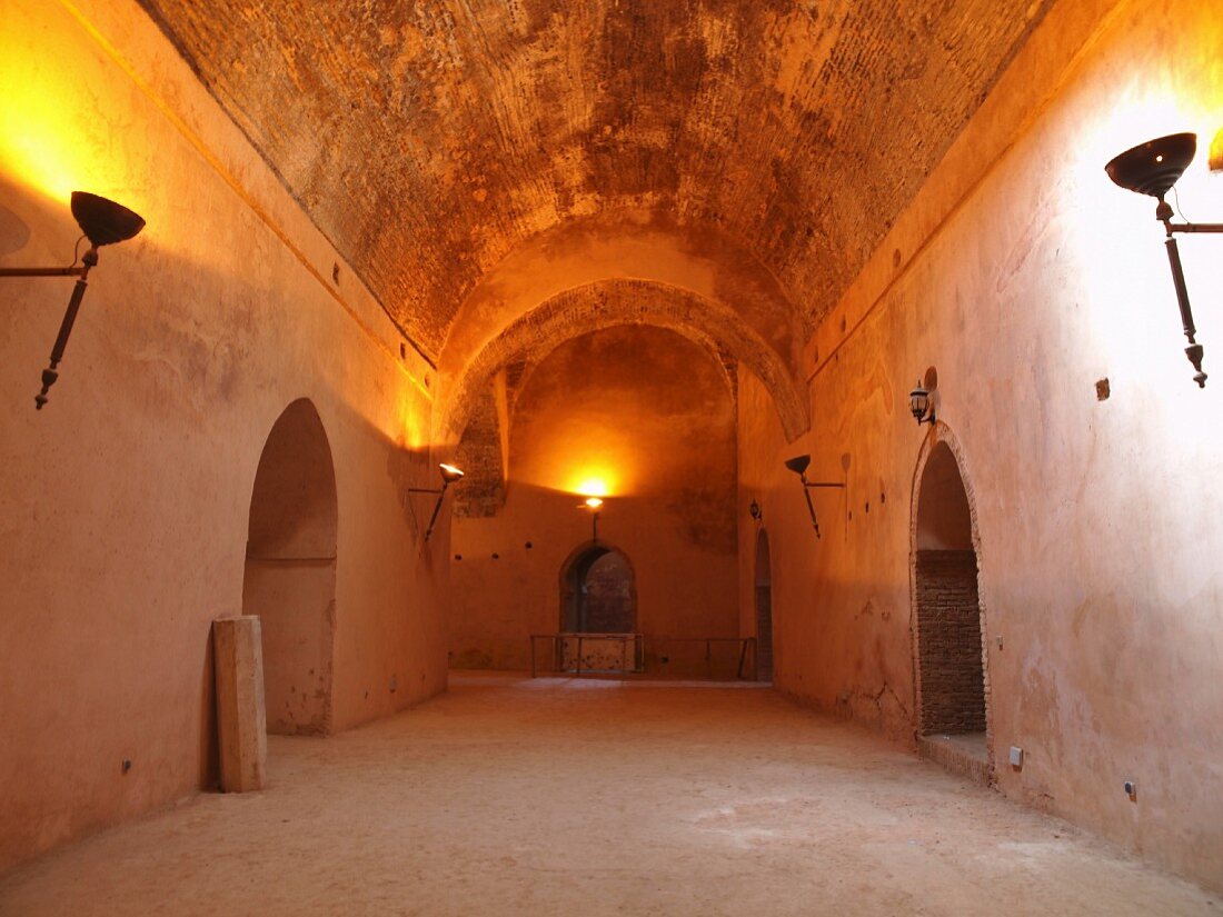 Der Getreidespeicher Heri es-Souani in Meknès, einer der vier Königsstädte Marokkos