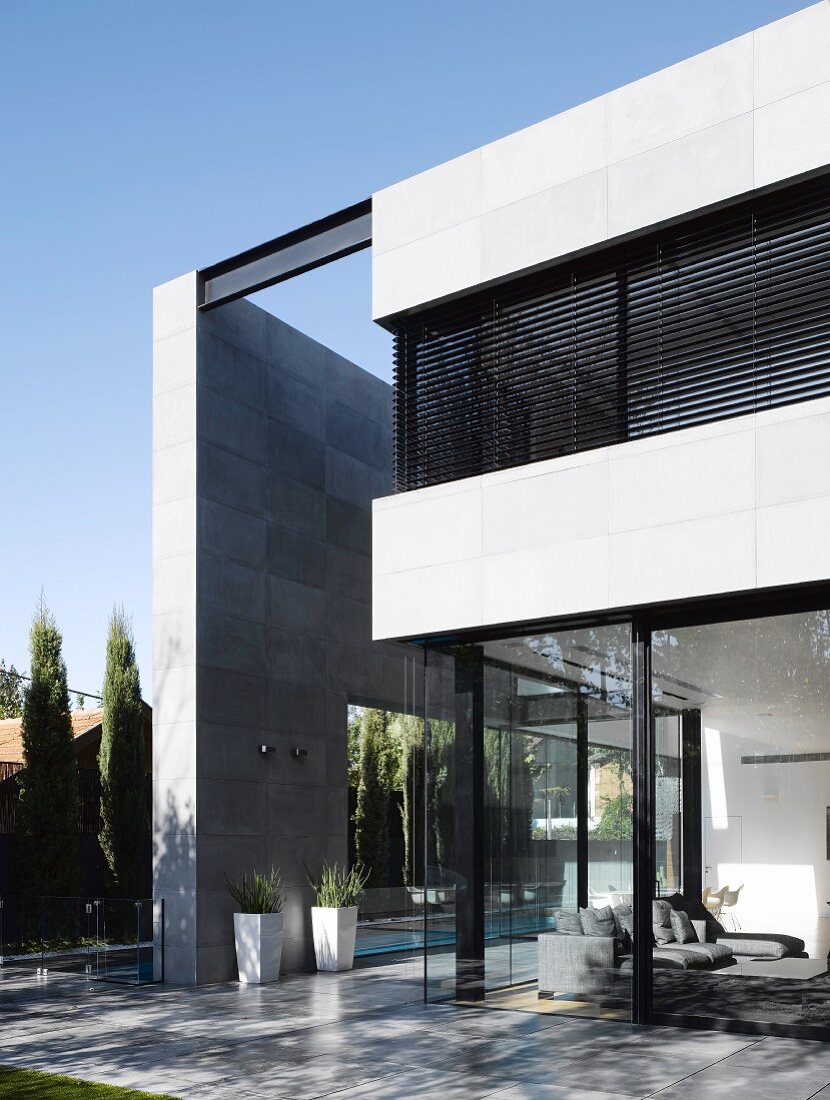Luxuriöses Haus mit moderner Architektur
