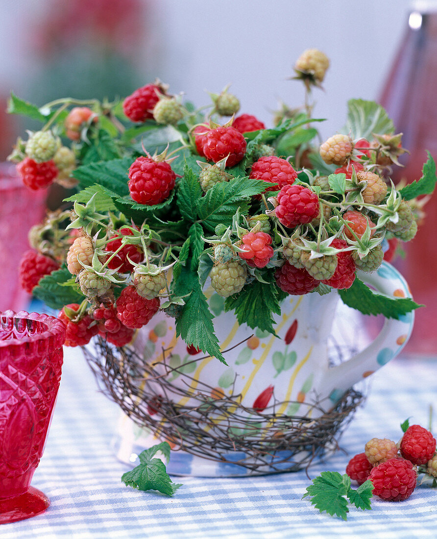 Raspberry arrangement
