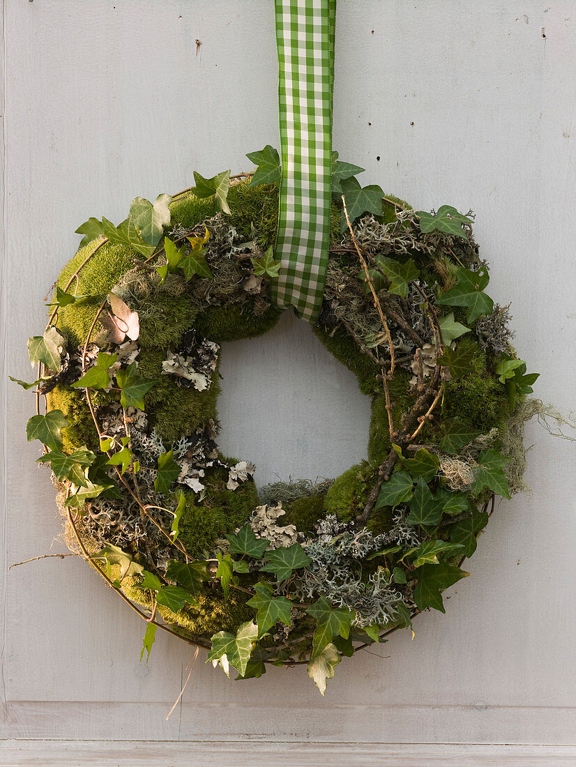Moss Door wreath