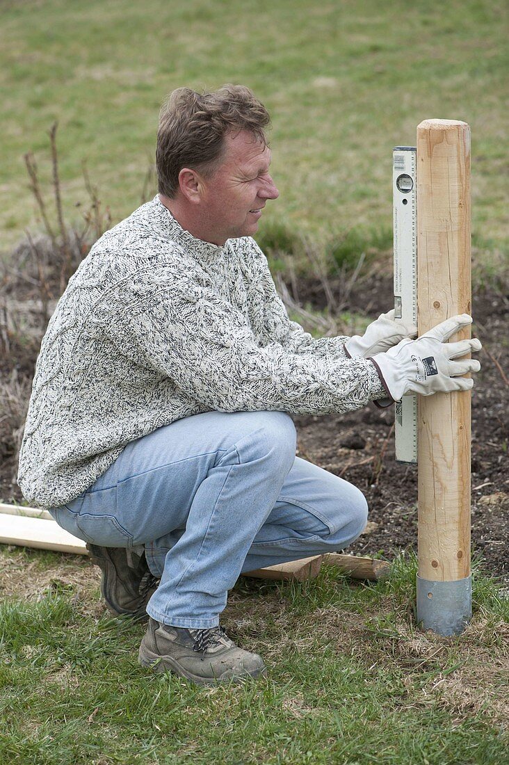 Gartenzaun bauen