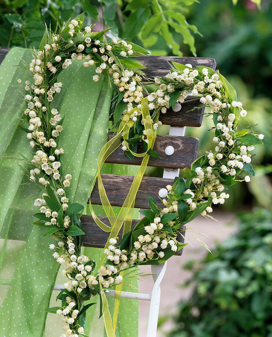 Lily of the valley heart