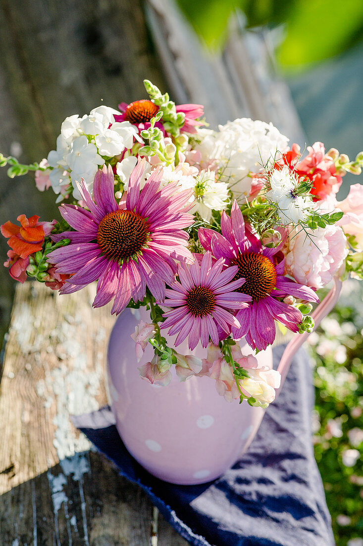 Bouquet Hat, Phlox And Snapdragon