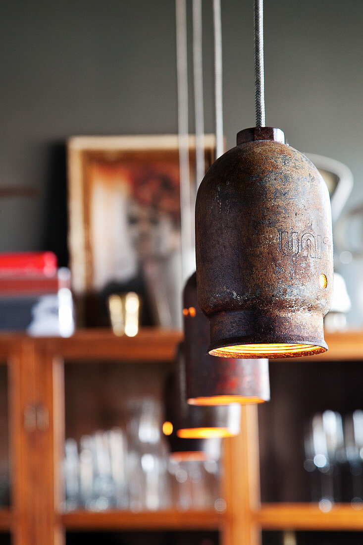 Vintage pendant lights