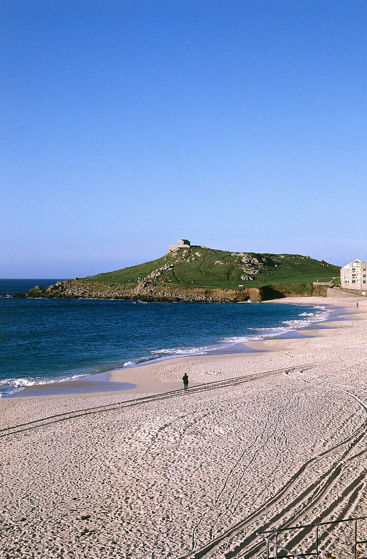 Blick auf den Strand von St. Ives