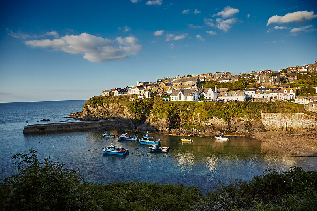 Harbour view at Port Issac in Cornwall