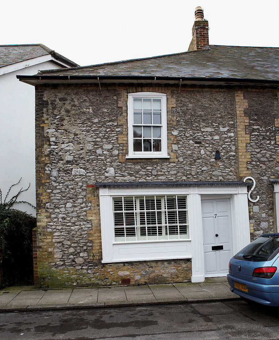 Denkmalgeschütztes Gebäude der Kategorie II aus den 1820er Jahren in Arundel, West Sussex