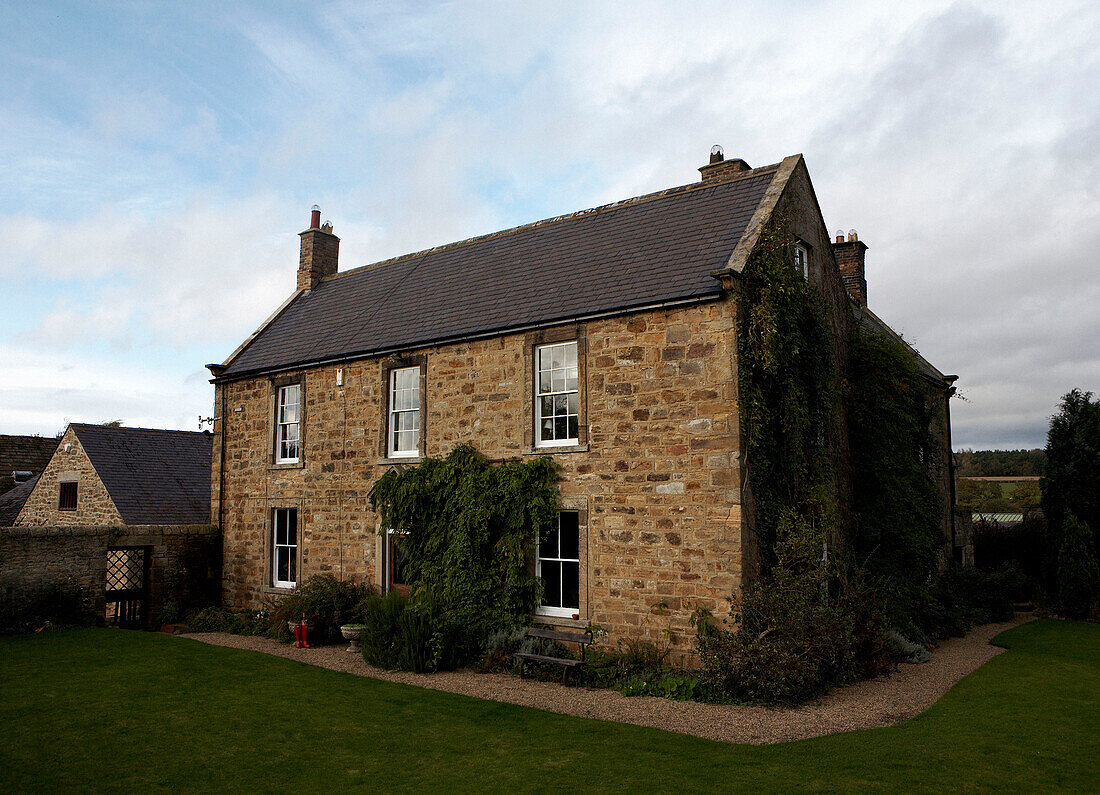 Georgianisches Bauernhaus in Northumberland