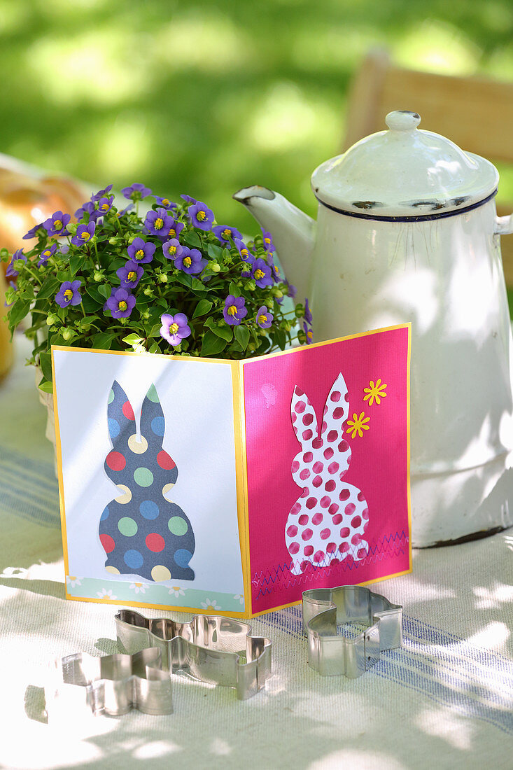 Handmade Easter greetings card