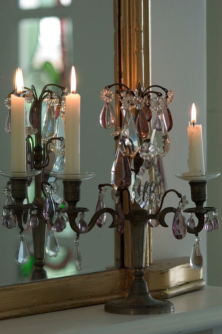 Detail of candelabra