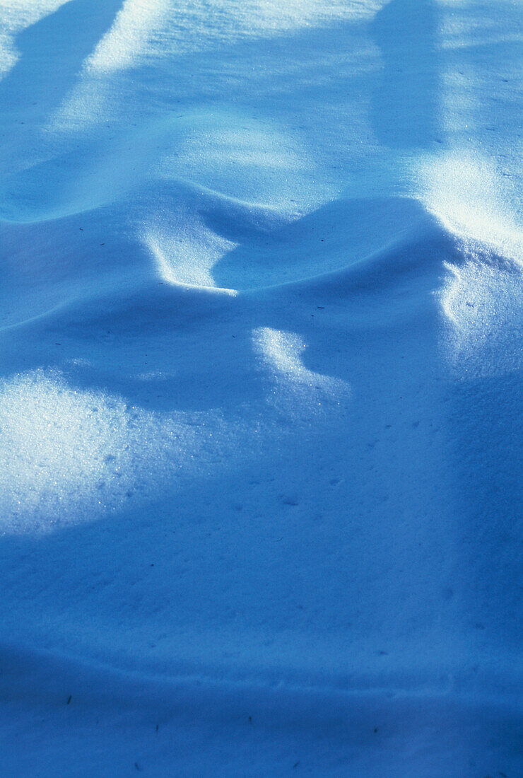 Close up of snow