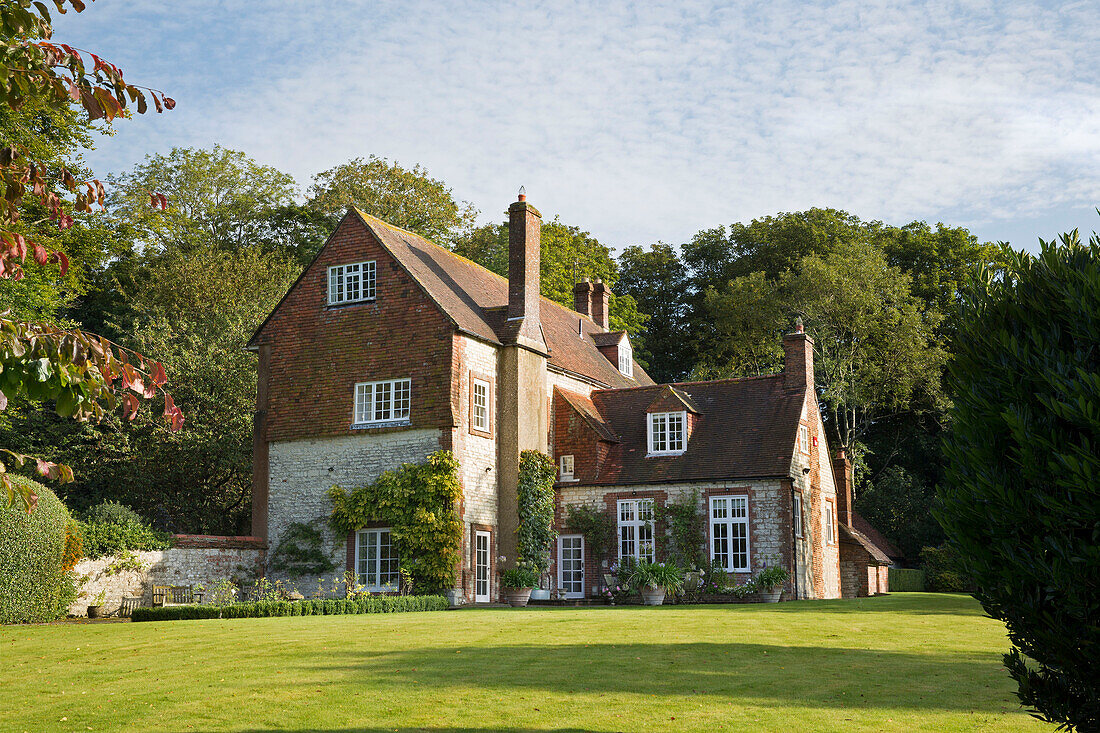 Freistehendes Landhaus in Sussex, England, UK