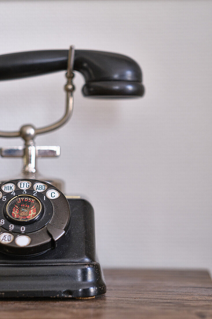 An old telephone