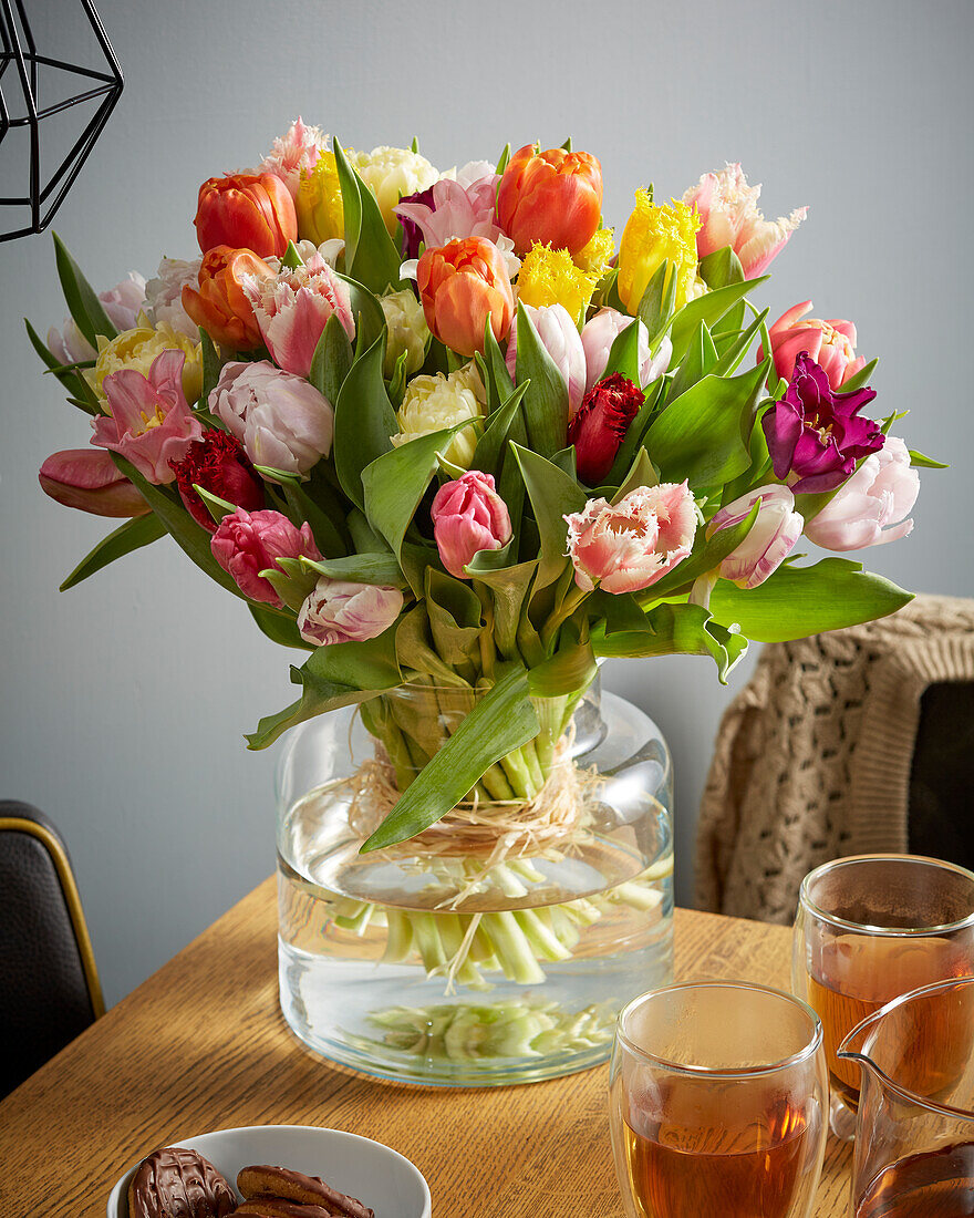 Mixed Tulipa bouquet