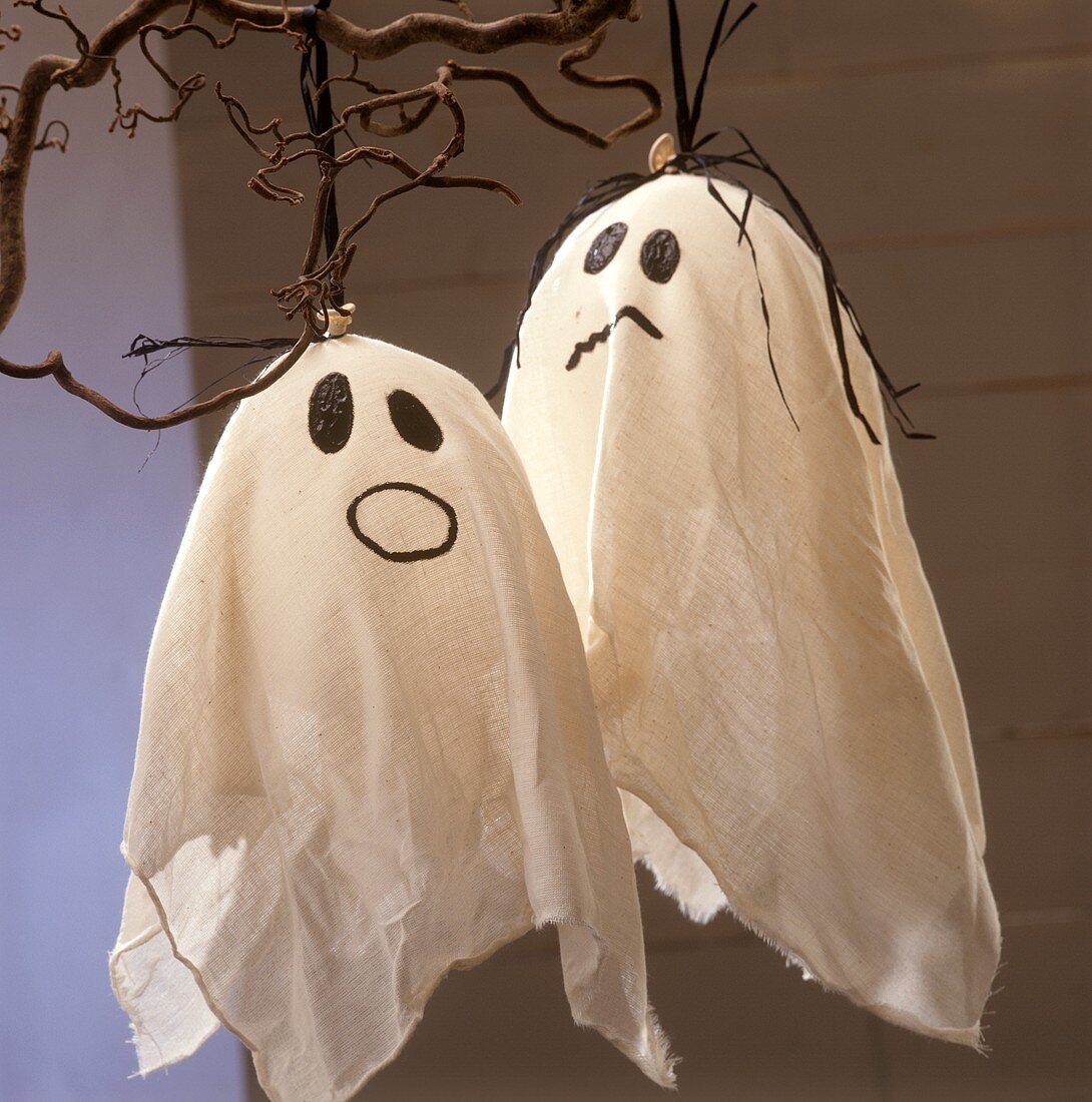Two home-made ghosts