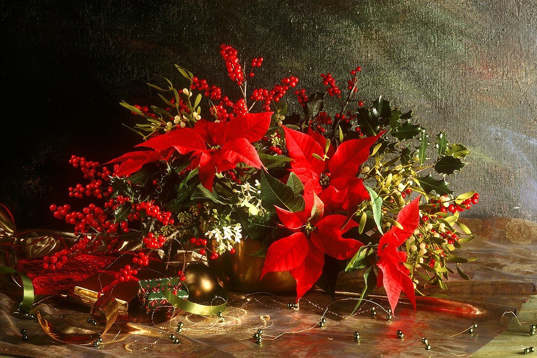 Christmas bouquet with Christmas star