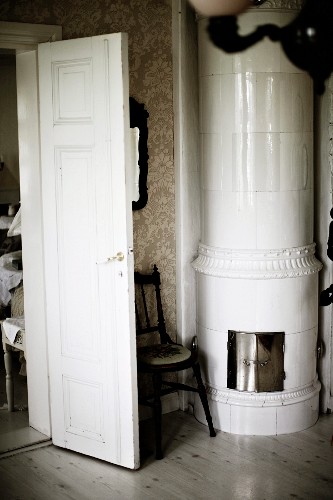 Eckkamin Bilder – Interior Design-Fotos kaufen living4media