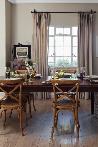 Wooden Scandinavian Style Chairs Around Buy Image 11294925 Living4media