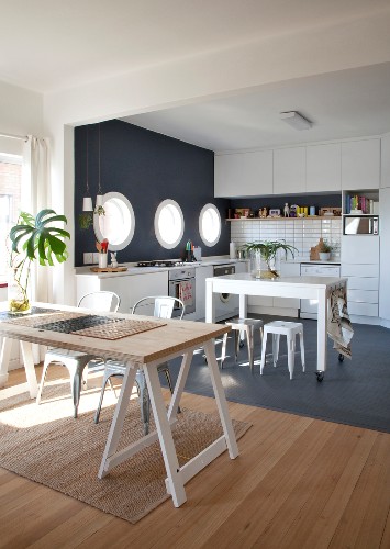 Offene Küche Bilder – Interior Design-Fotos kaufen living4media