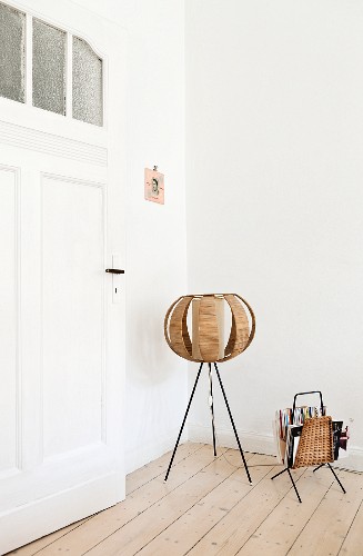 Retro Floor Lamp With Spherical Buy Image 11337887 Living4media