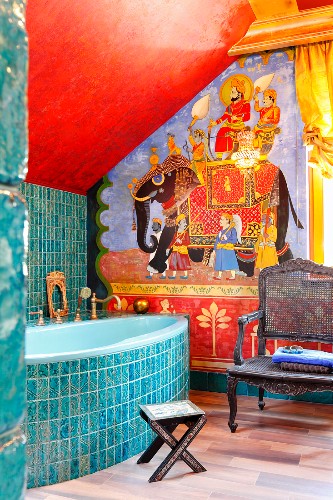 Indian Style Decor In Bathroom With Image 11344009 Indian Style Decor In Bathroom With