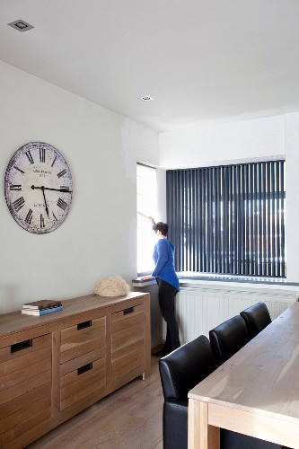 Holzlamelle Bilder – Interior Design-Fotos kaufen living4media