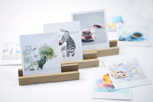 DIY wooden picture holders