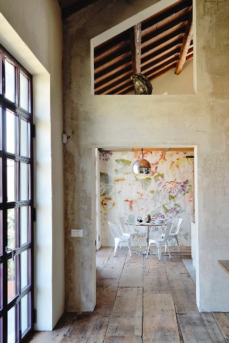 Blumentapete Bilder – Interior Design-Fotos kaufen living4media